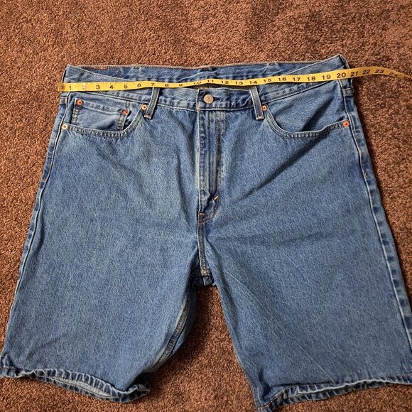Levi’s 405 Standard Straight Size 40 Denim Shorts - Picture 4 of 6